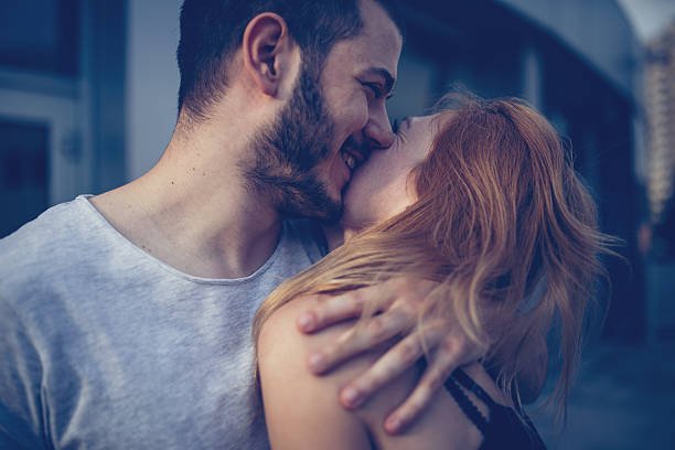 Here's what it means if a guy kisses you goodbye.